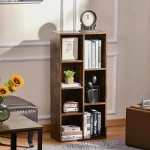 Trewidden Modern Bookshelf and Display Cabinet, Brown