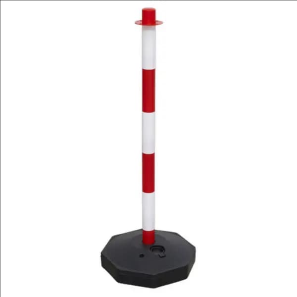 Sealey Red/White Post with Base RWPB01
