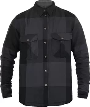 John Doe Motoshirt XTM Big Block Motorcycle Shirt, black-grey, Size 2XL, black-grey, Size 2XL