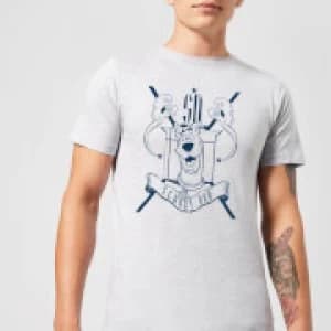 Scooby Doo Coat Of Arms Mens T-Shirt - Grey - 3XL