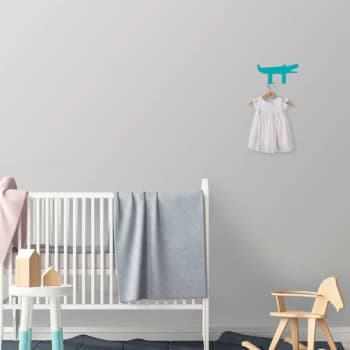 Crocodile - Blue Blue Metal Wall Hook