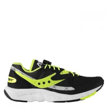 Saucony Originals Aya Trainers - Black/Neon