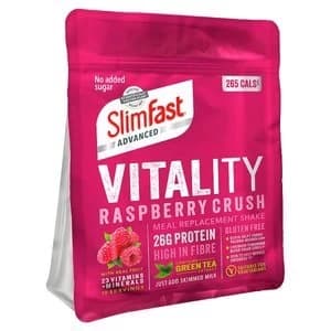 SlimFast Vitality Raspberry Crush Flavour Powder 440g