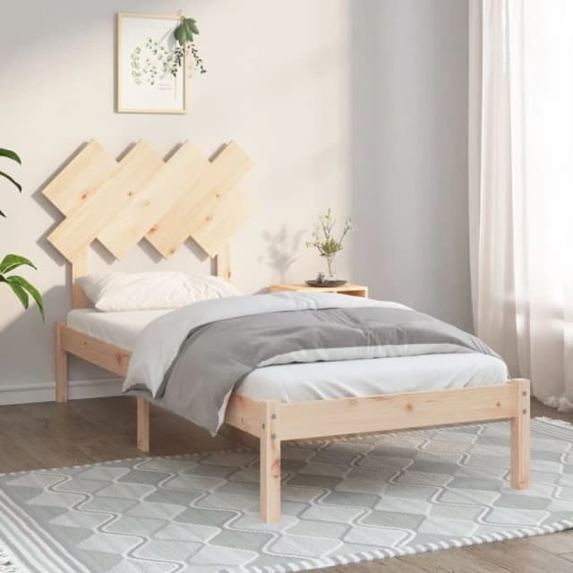 VIDAXL Vidaxl - Bed Frame without Mattress 90x190cm Single Solid Wood 8720287035831