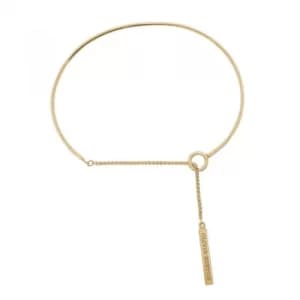 Ladies Olivia Burton Gold Plated Sterling Silver Bar Bracelet
