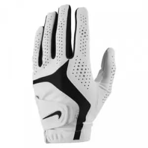 Nike Womens/Ladies Dura Feel IX 2020 Left Hand Golf Glove (M) (White/Black)