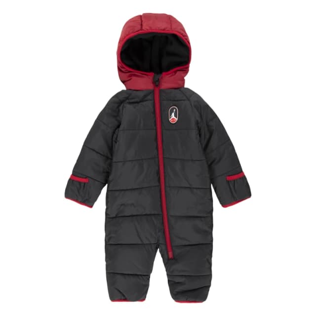 Air Jordan Unisex Kids Insulated Water-Resistant Snowsuit Black unisex 0-3 Mnth