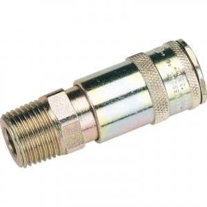 Draper Vertex Air Coupling Tapered Male Thread 1/2" Bsp Pack of 1