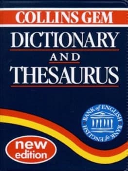 Dictionary and Thesaurus Paperback