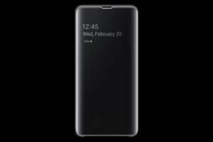 Samsung Galaxy S10 5G Clear View Cover Black (EF-ZG977CBEGWW)