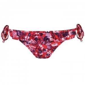 Vero Moda Marlene Tanga Bikini Bottoms - CHINESE RED