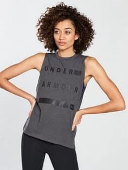 Urban Armor Gear Muscle Tank Light Grey Heather Light Grey Heather Size XS Women