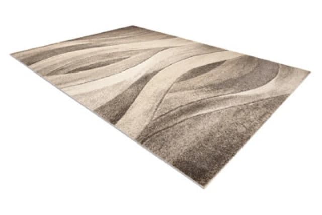 RugsX Carpet Fusion 1617 Beige / Cream - Waves, Modern, Abstract 80X150 Cm