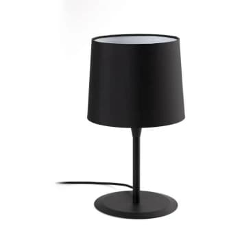 Faro CONGA - Table Lamp Round Tapered Black, E27