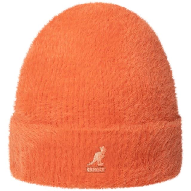 Kangol Adults Faux Fur Beanies Coral Flame unisex One Size