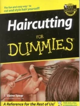 Haircutting for Dummies by J. Elaine Spear Book
