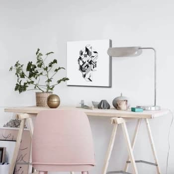 4545ABSC - 038 Multicolor Decorative Canvas Painting