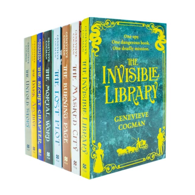 The Invisible Library Series 8 Book Collection Complete Genevieve Cogman Paperback Edition Genevieve Cogman Books