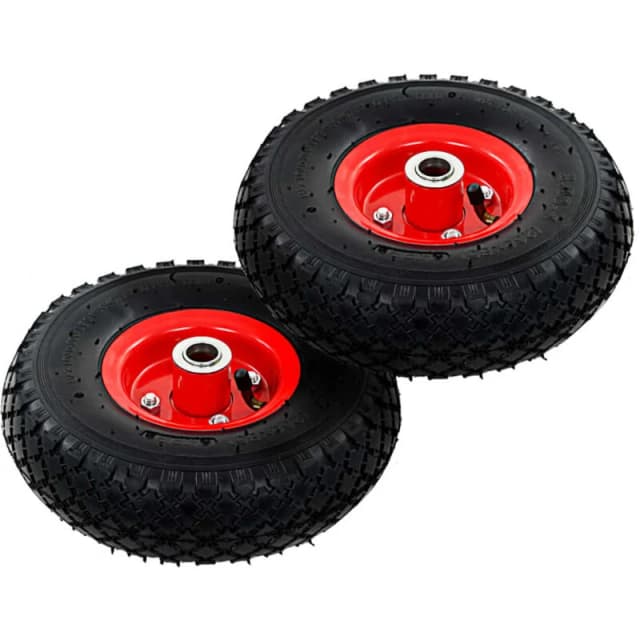 VIDAXL Sack Truck Wheels 2 pcs Rubber 3.00-4 (245x82) Vidaxl 8718475616214