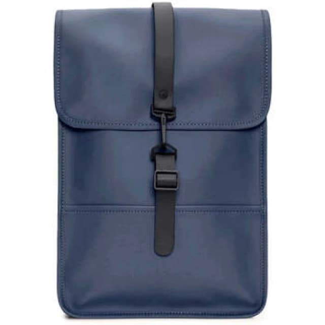 Rains Waterproof Mini Backpack Navy Blue Women ONE SIZE