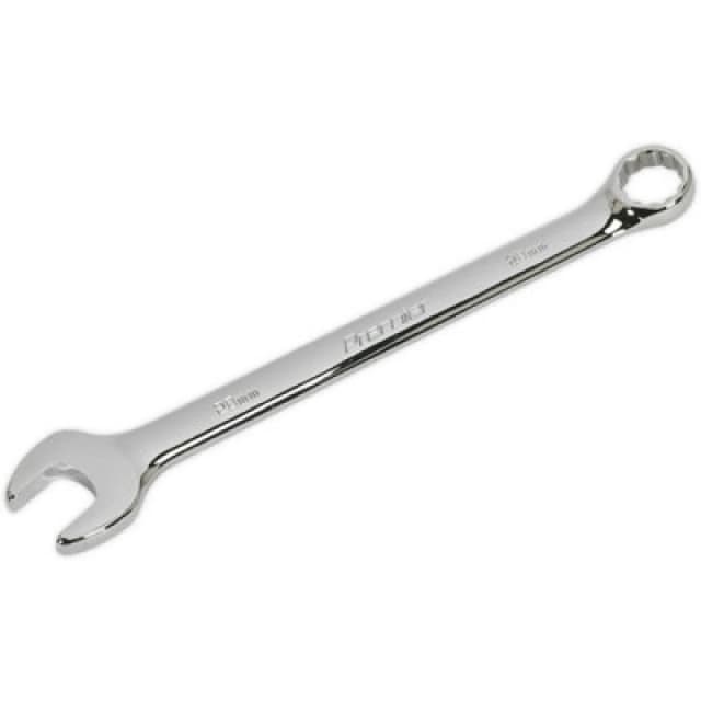 Loops 20mm Steel Combination Spanner - Long Slim Design Combo Wrench - Chrome Vanadium Metallics