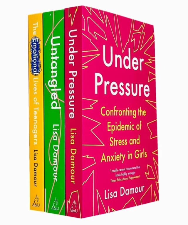 Lisa Damour 3 Book Set The Emotional Lives Of Teenagers Untangled Under Pressure Allen & Unwin/Atlantic Books Books