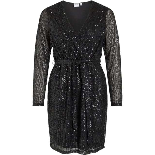 Vila Glitas Dress - Black 8