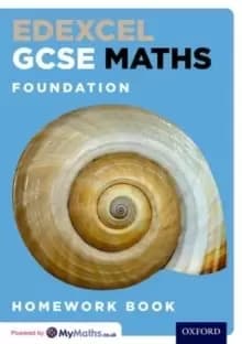 Edexcel GCSE Maths Foundation Homework Book