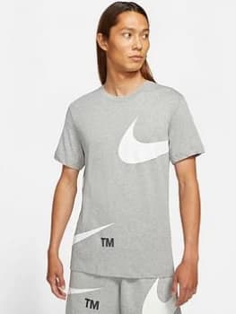 Nike NSW Mens T-Shirt - Dark Grey, Size S, Men