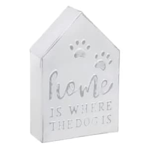 Homestyle Standing Metal House Dog