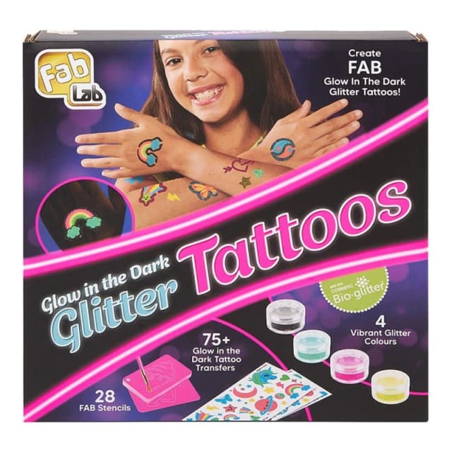 FabLab FabLab Glow in the Dark Glitter Tattoos