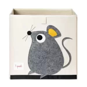 3 Sprouts Storage Box - Grey Mouse