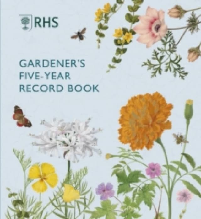 RHS Gardener's Five Year Record Book. Paperback. By Royal Horticultural Society Books
