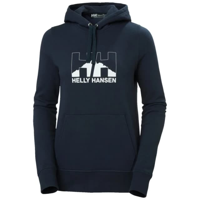 Helly Hansen Womens Hoodie Helly Hansen Nord graphic Bleu Female L