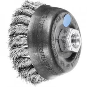 PFERD HORSE Cup brush zopft 80 x 20 mm wire thickness 0.35mm With thread M14 43306033