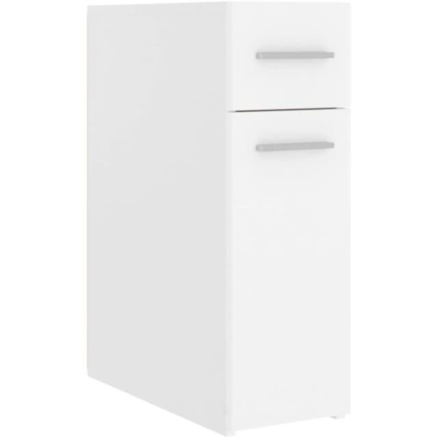 VIDAXL Apothecary Cabinet White 20x45.5x60cm Engineered Wood Vidaxl 8720286587324
