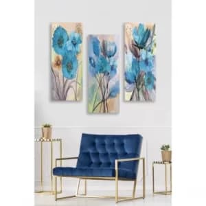 MDF0020 Multicolor Decorative MDF Painting (3 Pieces)