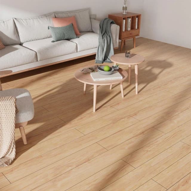 LIFE IDEAS Wood Grain SPC Vinyl Flooring Brown unisex One size