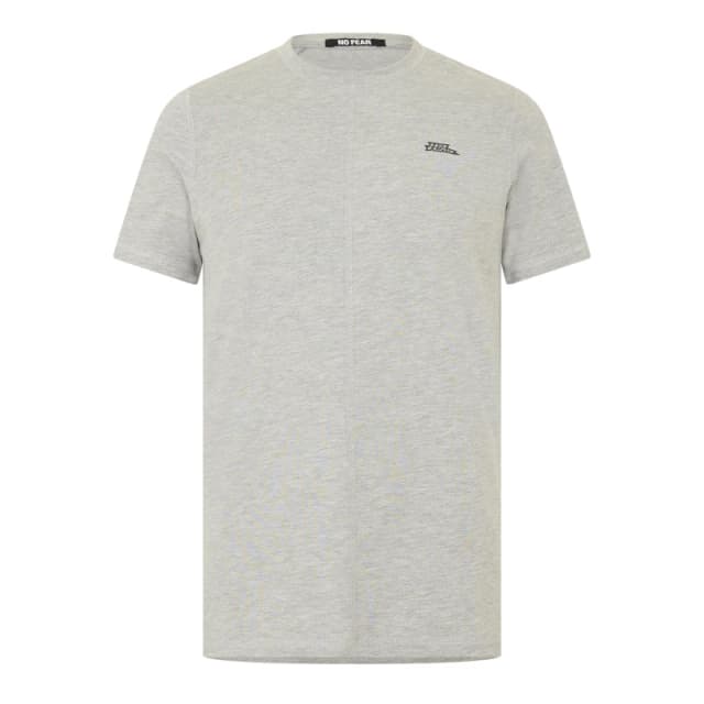 No Fear Mens Panel T-Shirt Grey male S