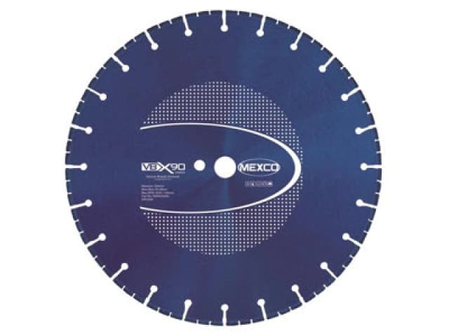 Mexco Vbx9035025 Vbx90 Grade Universal Diamond Blade 350 X 25.4mm Mexvbx903505