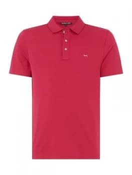 Mens Michael Kors Sleek Polo Pink