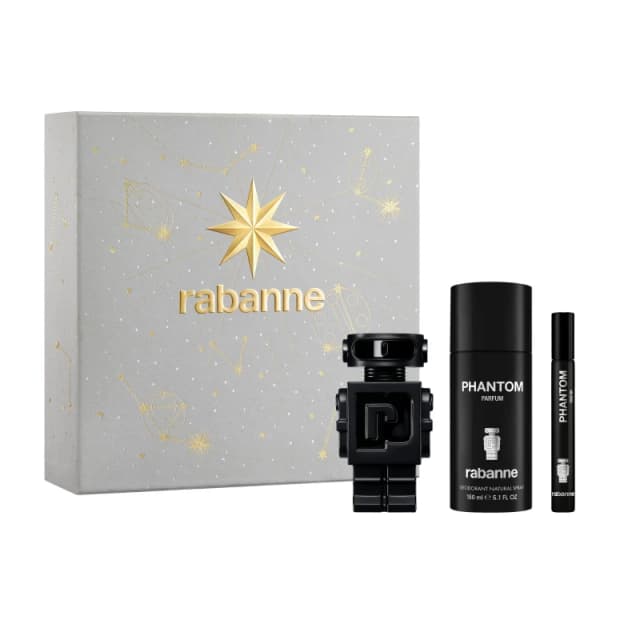 Rabanne Set Rabanne Phantom Parfum 50ml + Deodorant 150ml + 10 ml Clear male 50ml