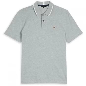 Ted Baker Camden Polo - Lt Grey