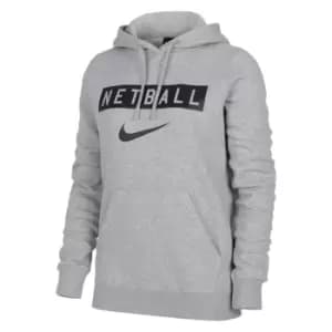 Nike Netball Hoodie Ladies - Grey
