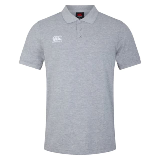 Canterbury Canterbury Men Waimak Polo Shirt in Grey Size: X-Small Grey XS Male 5063806454908