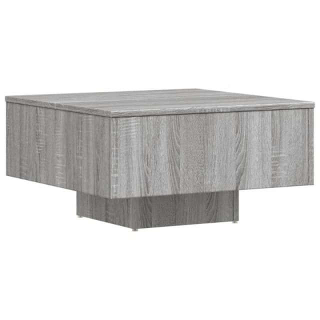 VIDAXL Coffee Table Grey Sonoma 60x60x31.5cm Engineered Wood Vidaxl 8720286955932