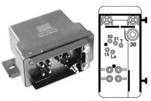 Beru GR073-B / 0201010073 Glow Plug Control Unit Replaces 006 545 89 32
