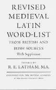 revised medieval latin word list from british and irish sources