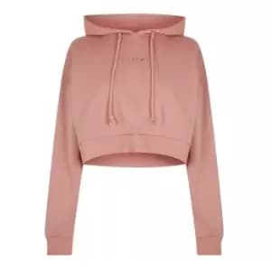 Ellesse Crop Hoodie - Pink