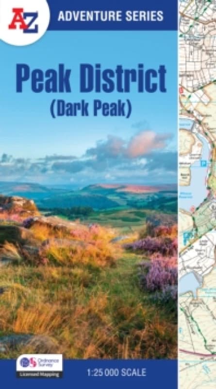 Peak District (Dark Peak). Paperback. By AZ Maps Books